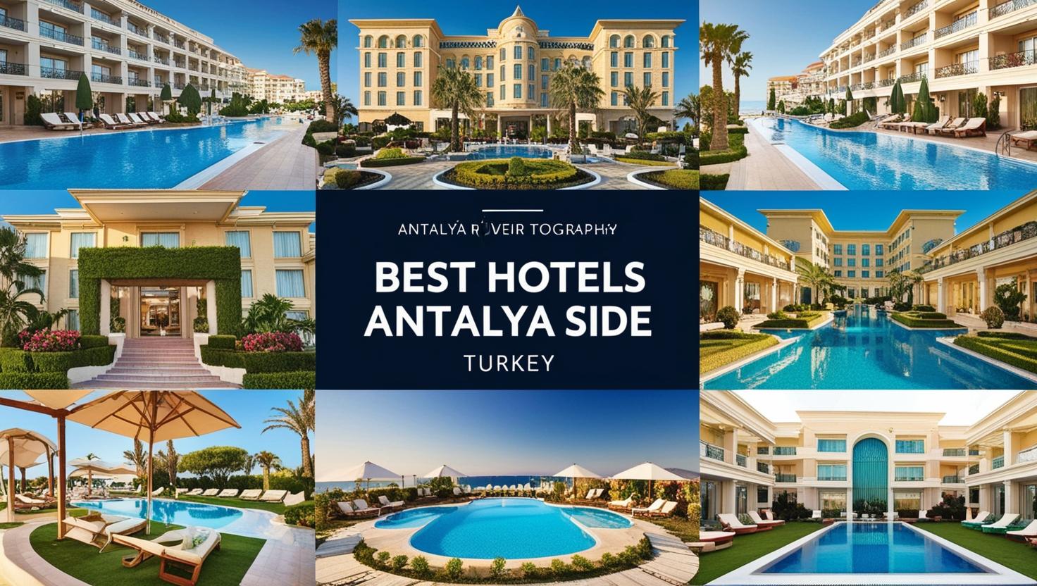 BEST HOTELS IN ANTALYA SIDE: MEETING POINT OF LUXURY AND COMFORT 
